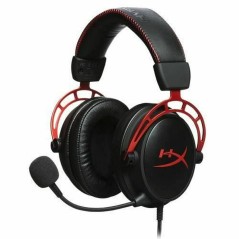HyperX Cloud Alpha Kabling Headset - Black Red | Superior Sound & Comfort for Gamers